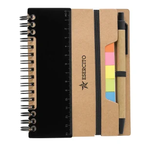 Blocco appunti Esercito con penna e memo ufficiale