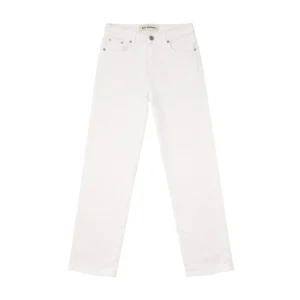 Pantaloni Rita Cropped Donna Optic White