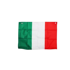 Bandiera Italia tricolore di diverse misure con lacci
