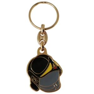 Portachiavi Vigili del Fuoco elmetto in metallo ufficiale