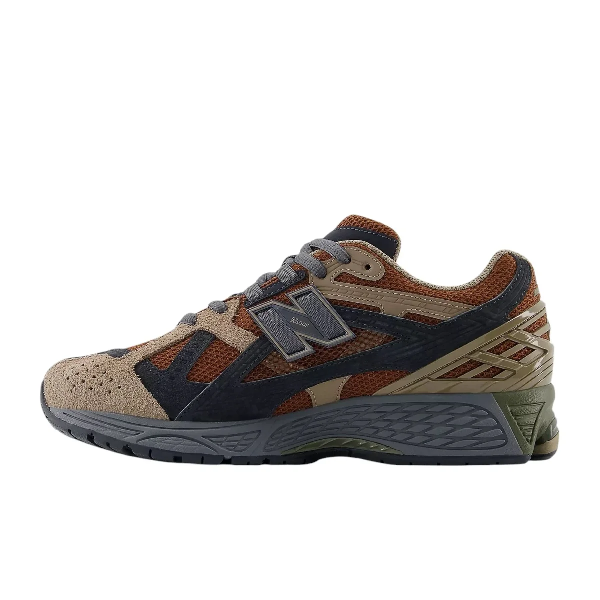 Scarpe 1906 Utility Linen con Dark Olivine e Flat Taupe - immagine 3