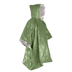 Poncho Impermeabile da Sopravvivenza – Compatto, Resistente, Essenziale
