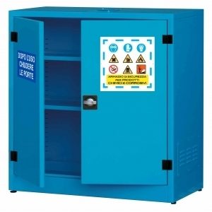 Armadio componibile per liquidi chimici 123 lt