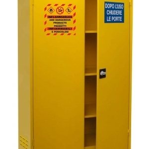 Armadio monoblocco per liquidi infiammabili 132 lt